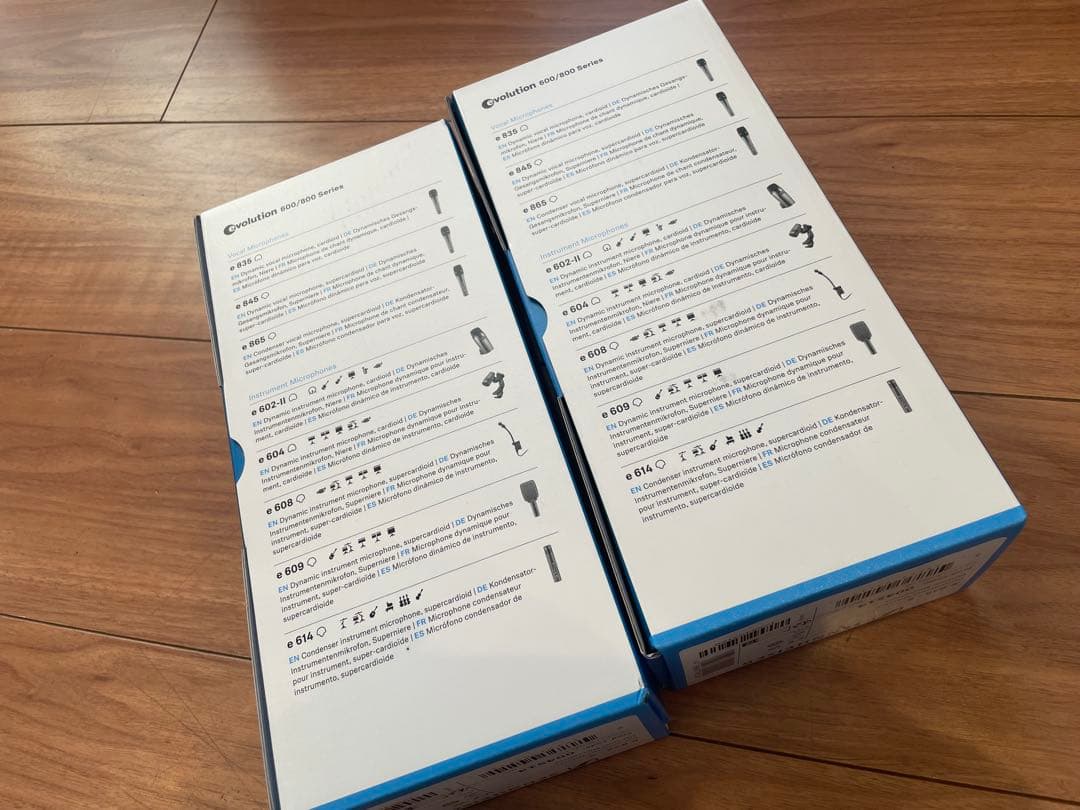 SENNHEISER E835-S ダイナミックマイク スイッチ付 新品2本