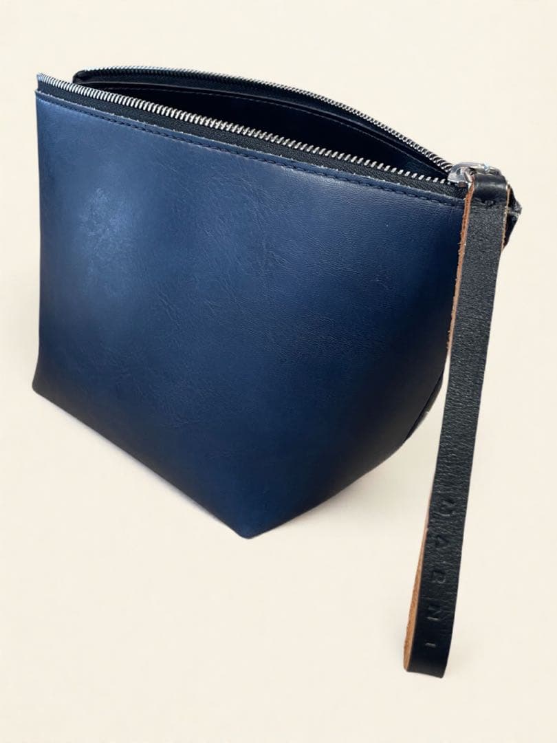 マルニバッグ　ポーチ　セット　幾何学模様　クラッチ　ハンドバッグ　極美品