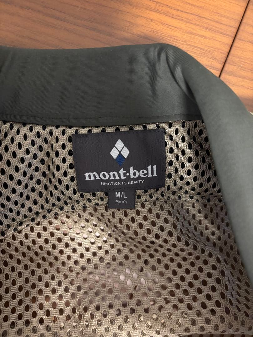 【新品】mont-bell フィッシングベスト M/L アウトドア