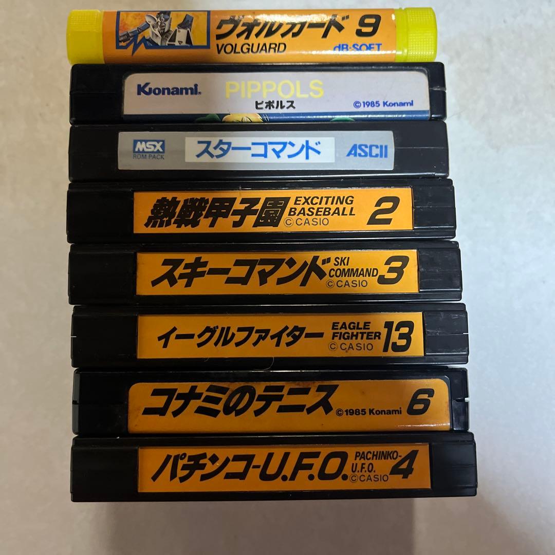 MSXゲームソフトセット