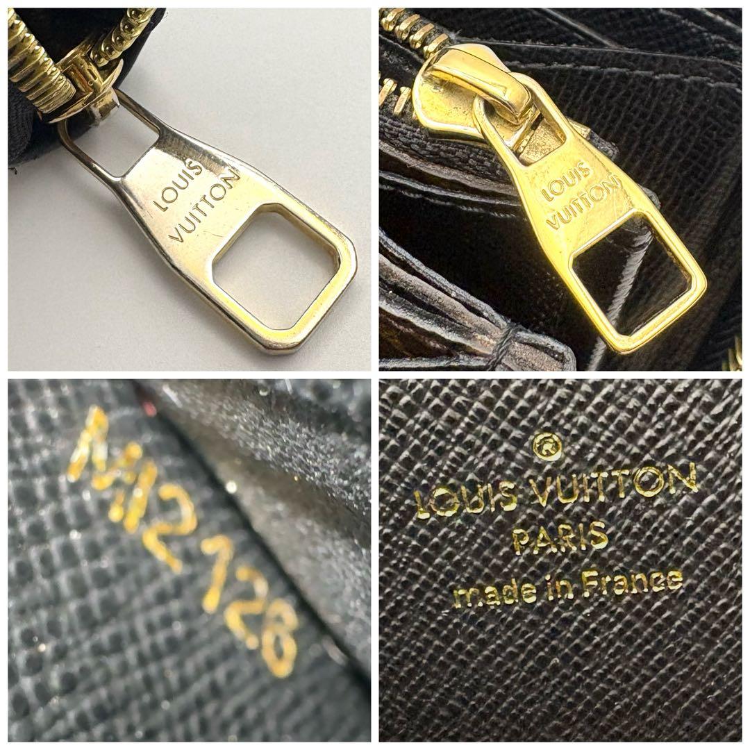 【新型】ルイヴィトン モノグラム ジッピーウォレット レティーロ ブラック