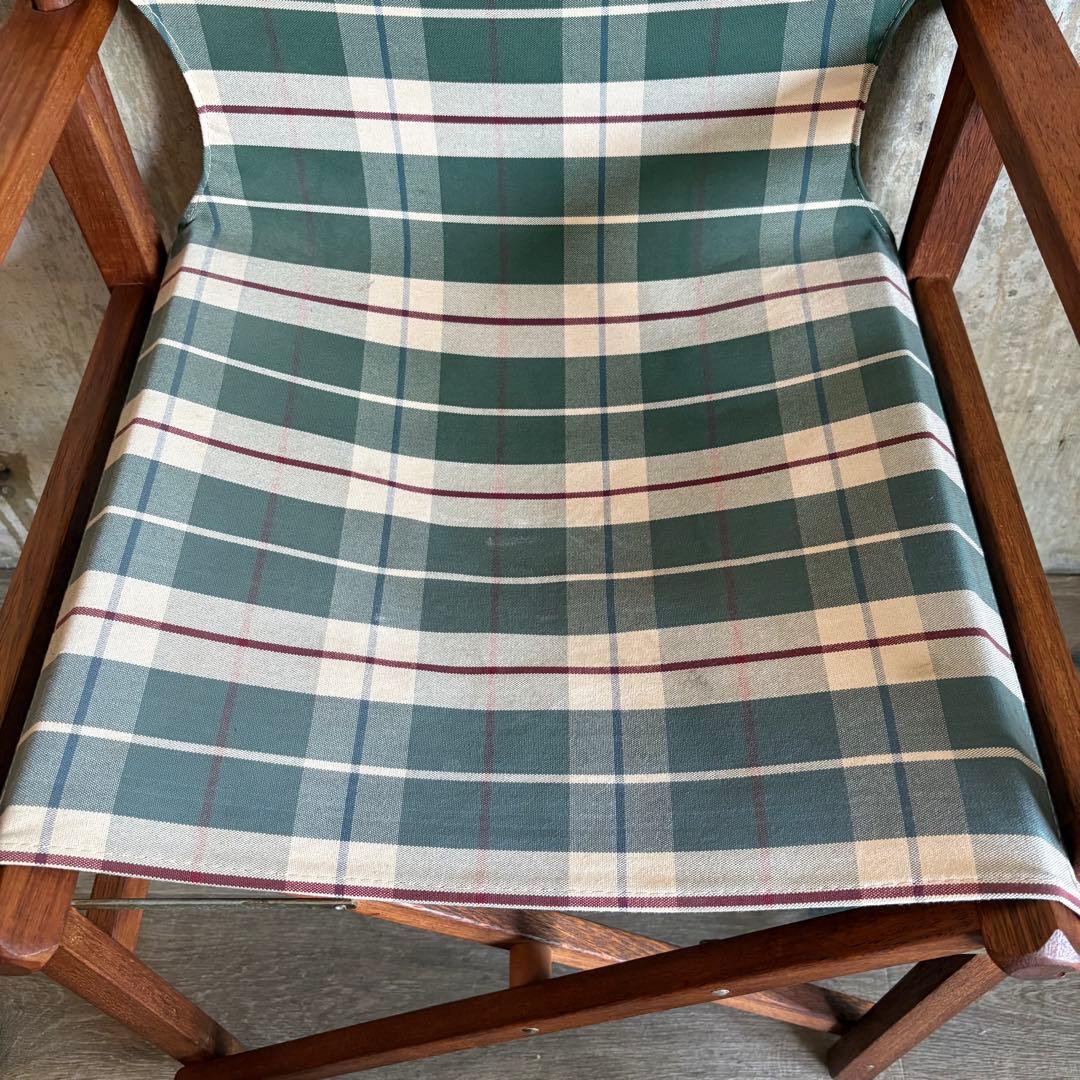 SOU WESTER ヴィンテージ ディレクターズチェア　チーク材　②