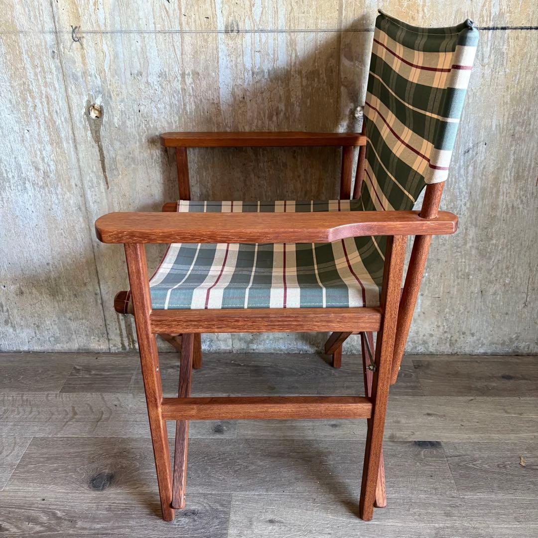 SOU WESTER ヴィンテージ ディレクターズチェア　チーク材　②