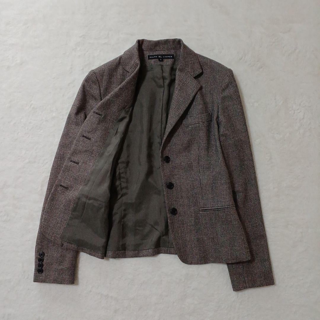 ✨美品✨RALPH LAUREN　ラルフローレン　ウールジャケット 　ブラウン