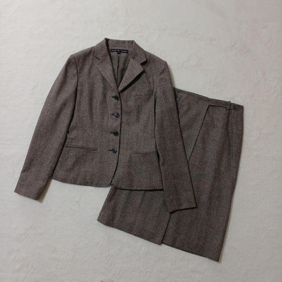 ✨美品✨RALPH LAUREN　ラルフローレン　ウールジャケット 　ブラウン