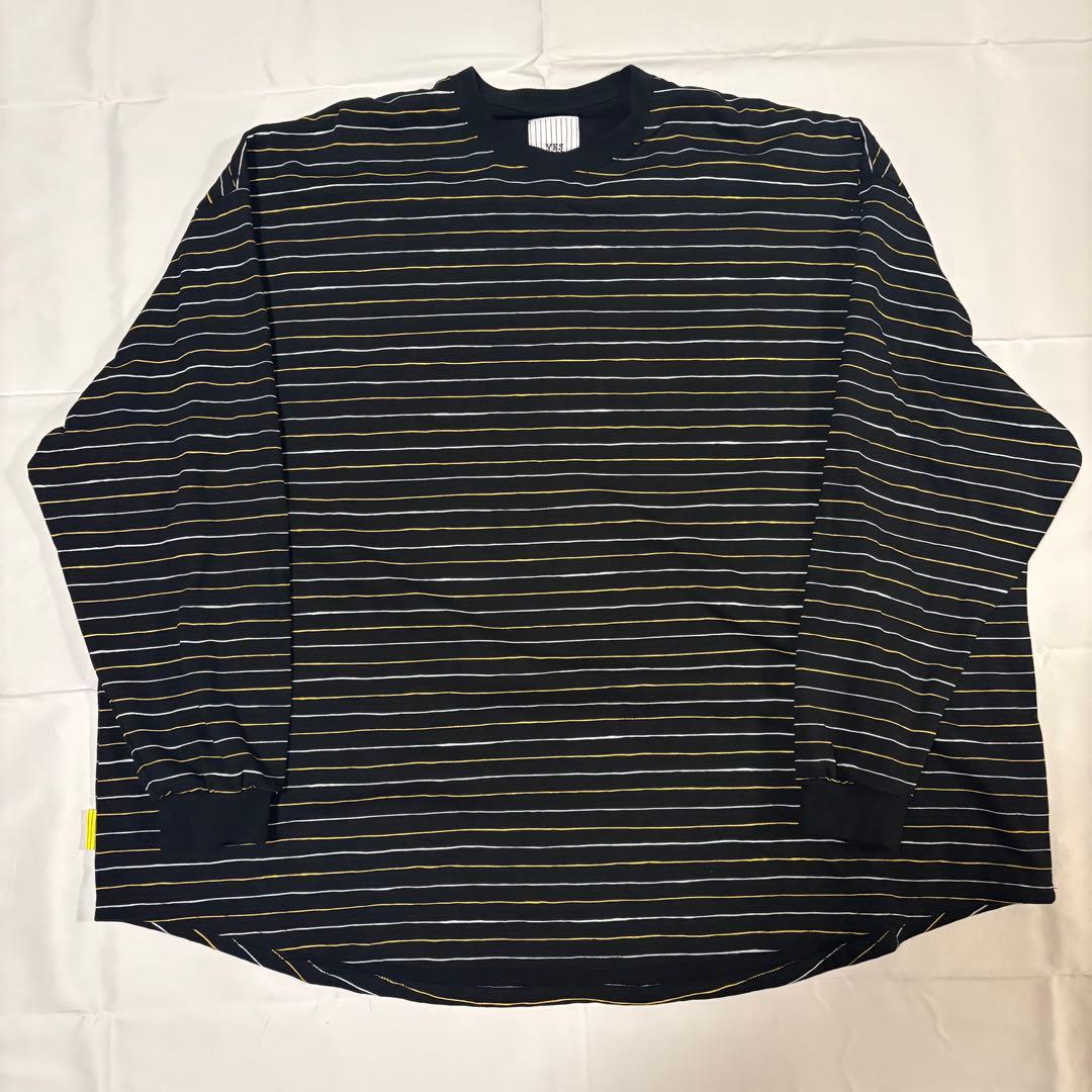 YGM×SFC SUPER BIG LS SIDE STRIPE TEE M