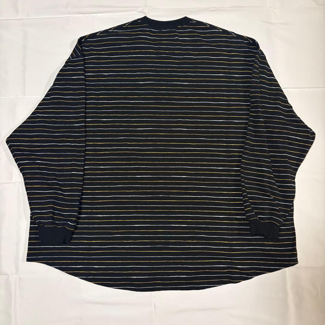 YGM×SFC SUPER BIG LS SIDE STRIPE TEE M