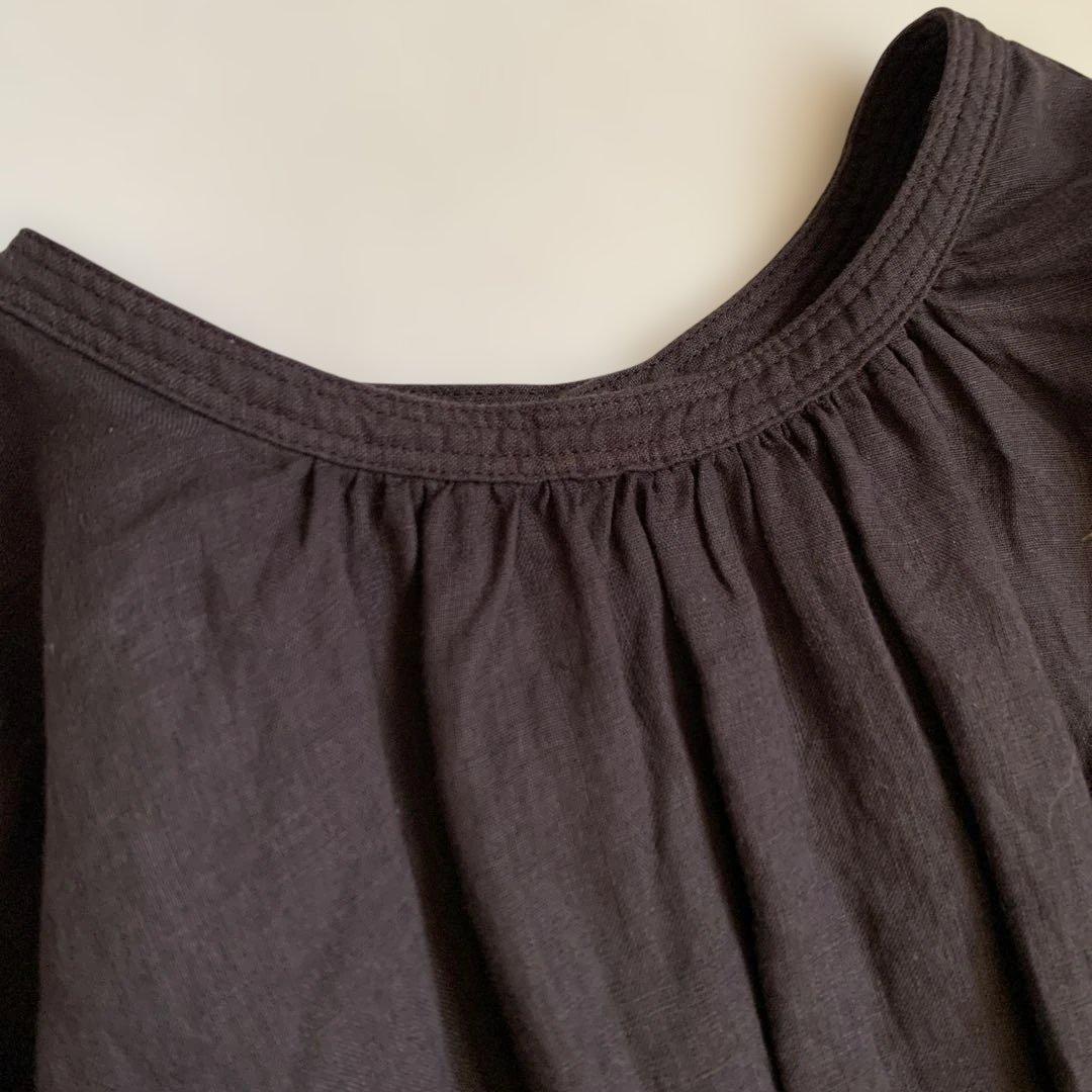 SALE‼️美品ネストローブnest robe✨ウエストギャザーワンピ　2way