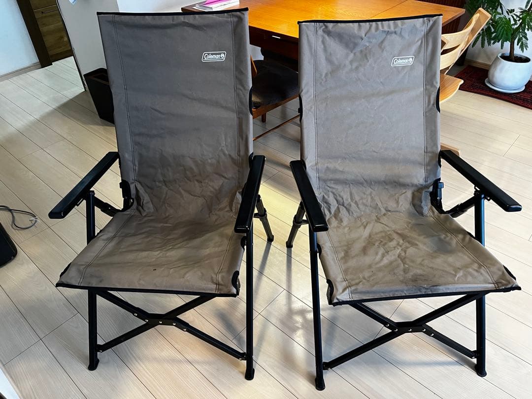 コールマン(Coleman) レイチェア グレージュ2脚セット