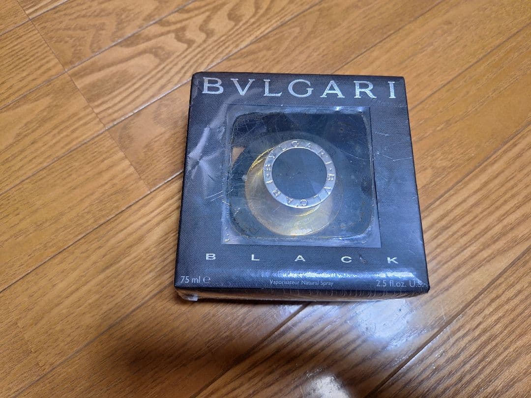 香水(男性用) BVLGARI BLACK Eau de Toilette 75ml
