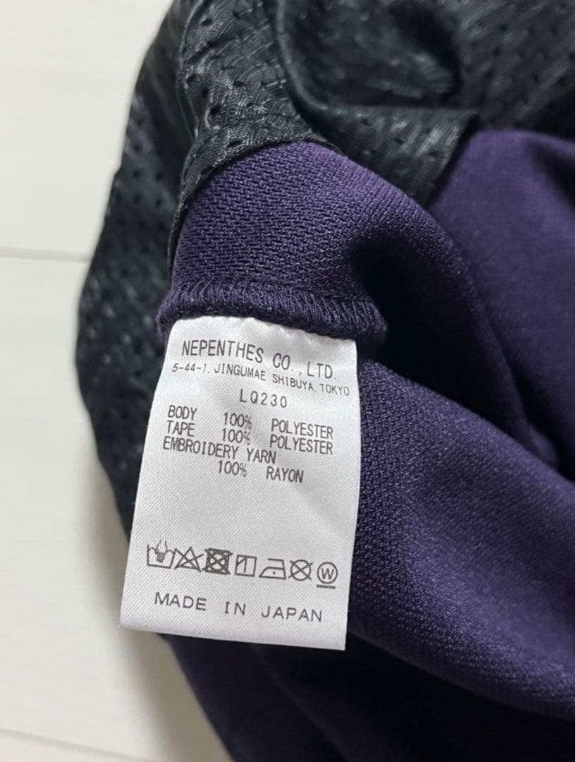 Needles トラックパンツ S パープル/レッド 紫/赤 永野芽郁着用