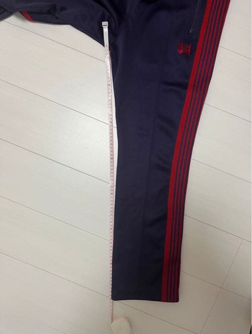 Needles トラックパンツ S パープル/レッド 紫/赤 永野芽郁着用