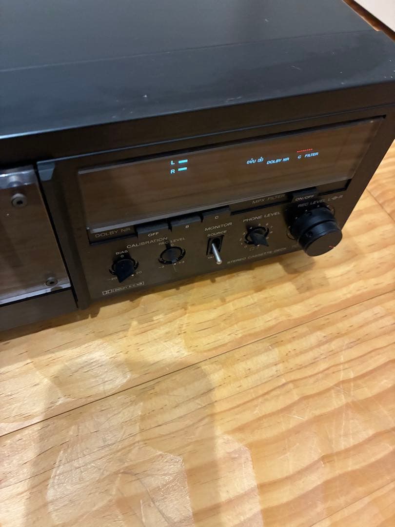SONY TC-K333ESX 3ヘッドカセットデッキ ※通電のみ確認