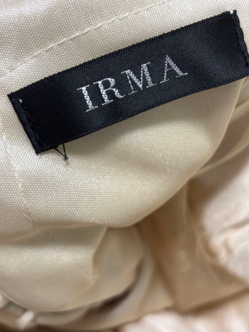 IRMA イルマ ビジュー 刺繍 スリット ロングドレス キャバドレス