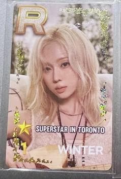 aespa ウィンター winter SUPERSTAR トロント US トレカ