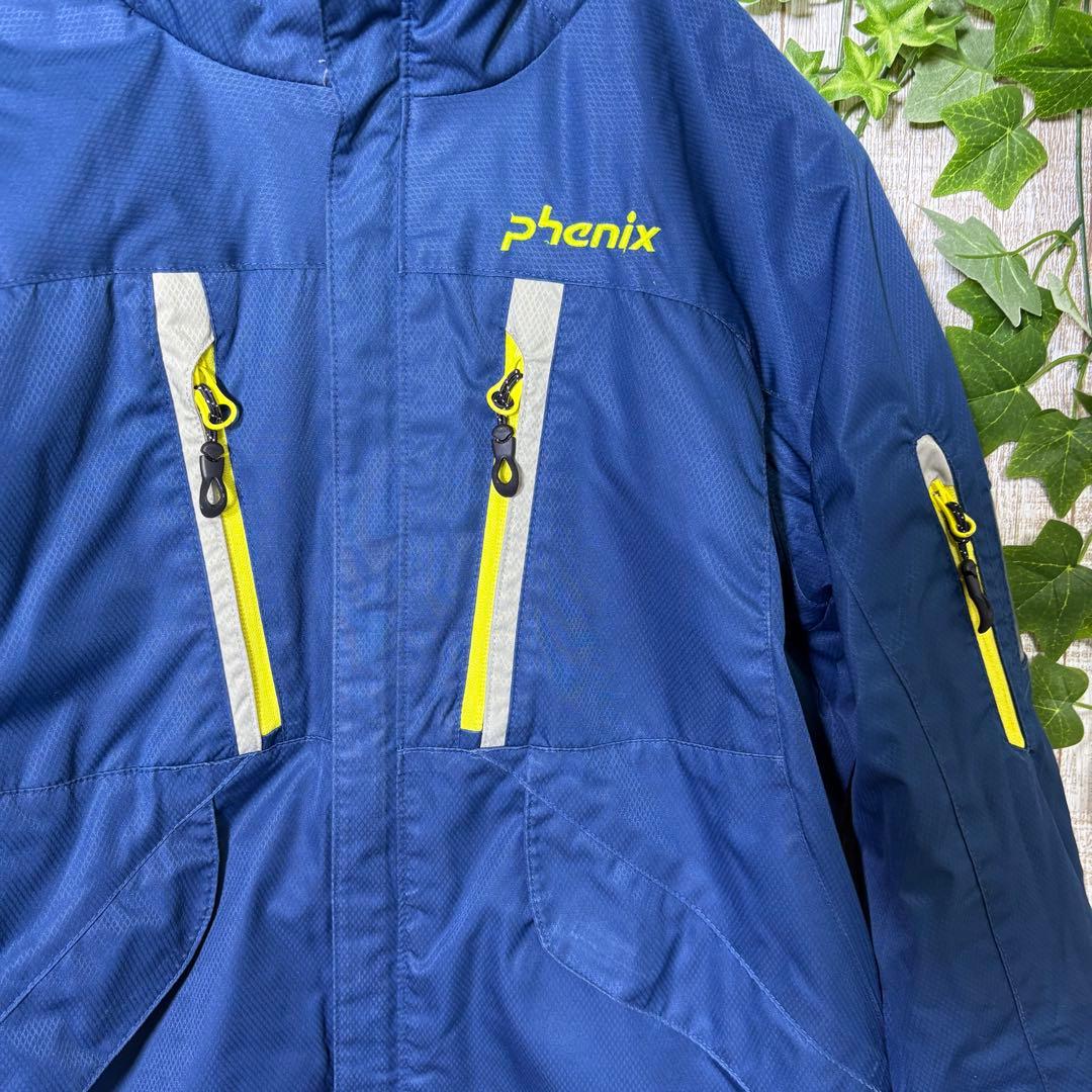 フェニックス　スノーボード　スキー　スノーウェア キッズ　セットアップ　紺　黒