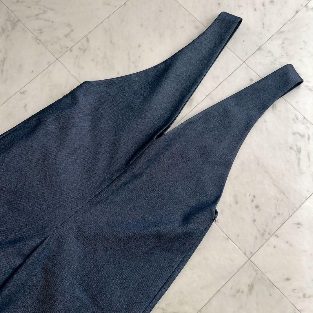 LE PHIL ルフィル 近年 ＳＯＬＯＴＥＸデニムサロペット インディゴ