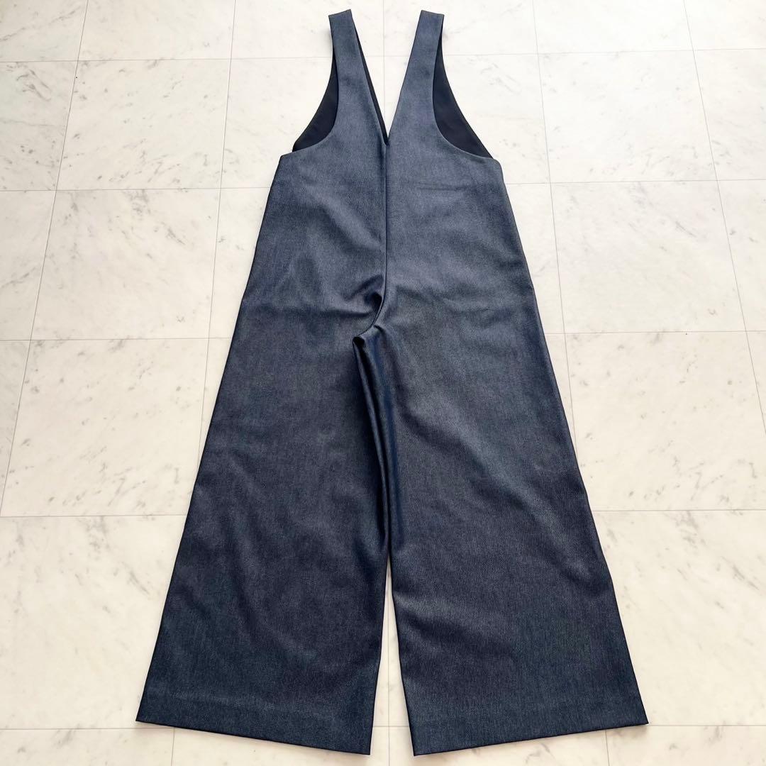 LE PHIL ルフィル 近年 ＳＯＬＯＴＥＸデニムサロペット インディゴ