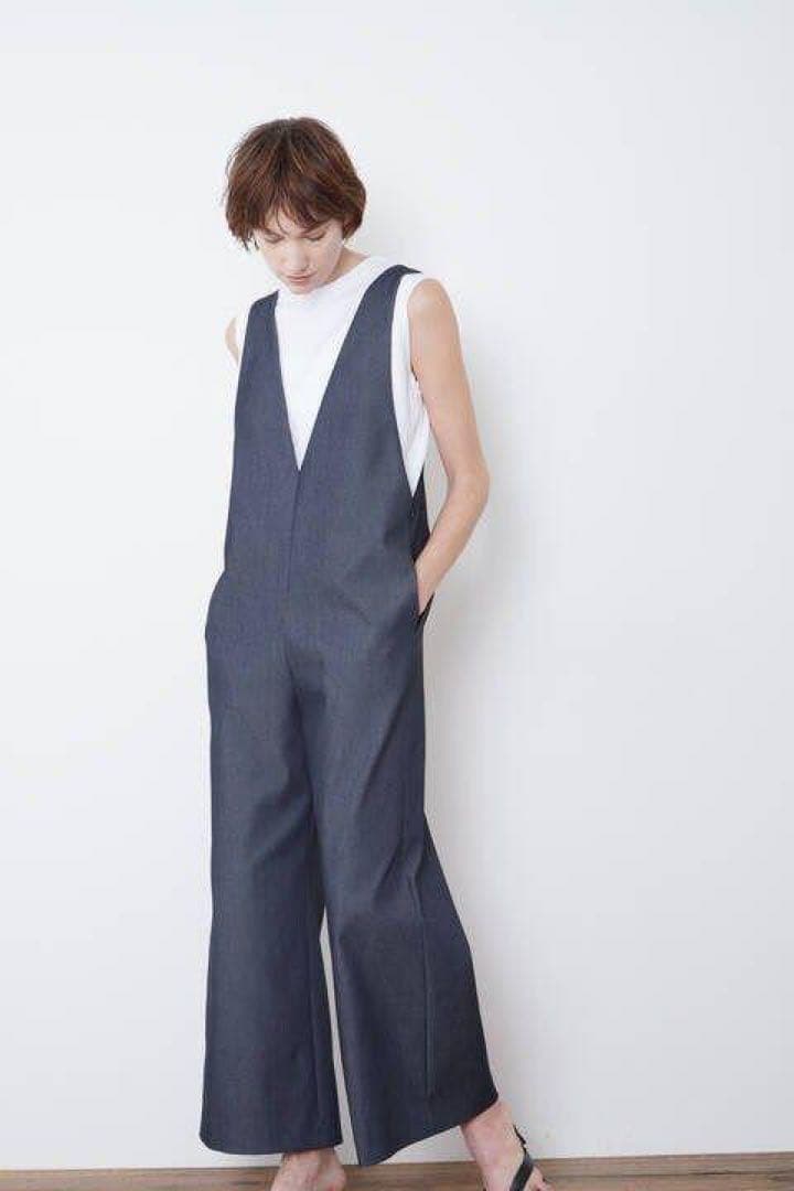 LE PHIL ルフィル 近年 ＳＯＬＯＴＥＸデニムサロペット インディゴ