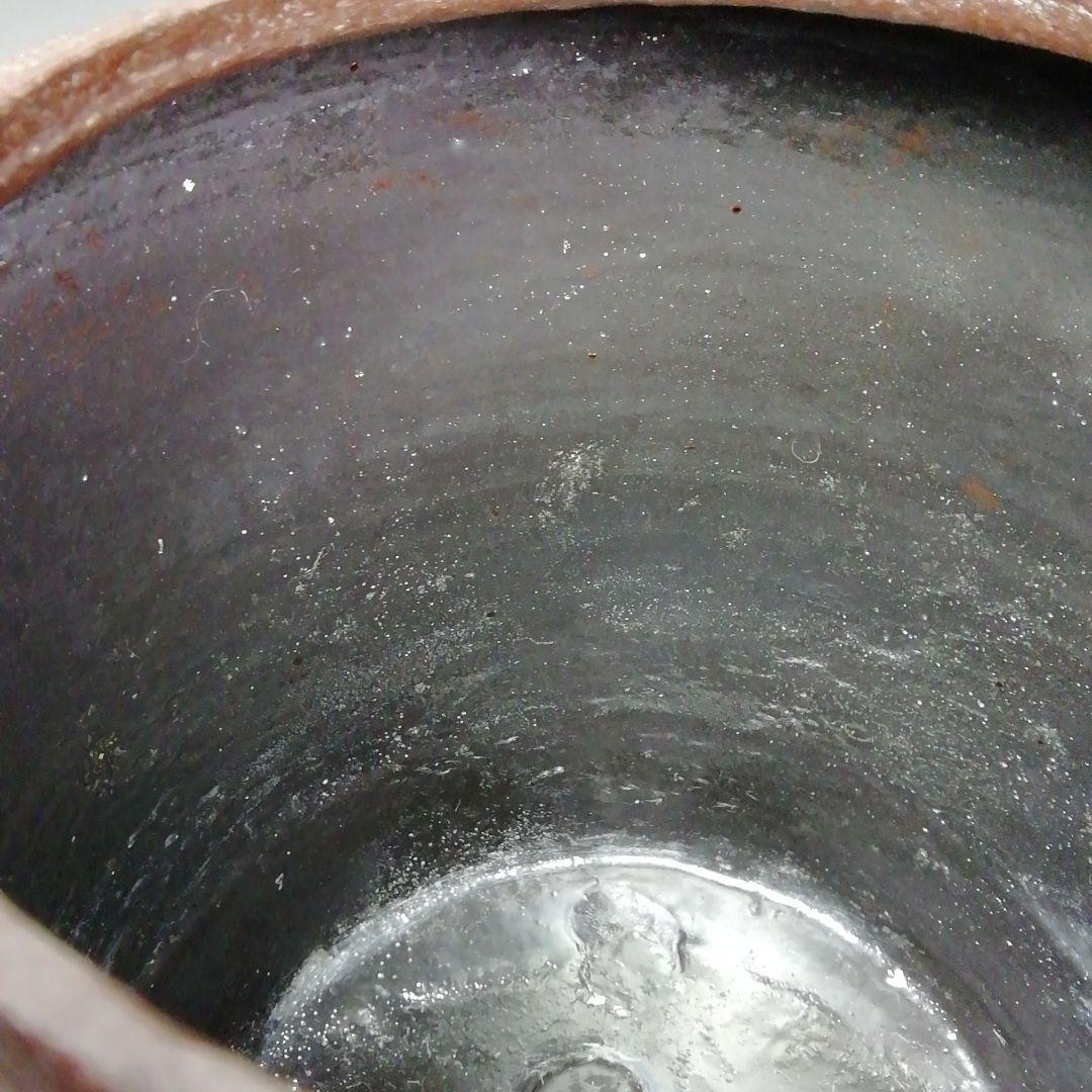 Ｓ４８４　茶釜　『色紙文　筒釜』『釜師　佐藤清光作』『鉄釜』　共箱　茶道具