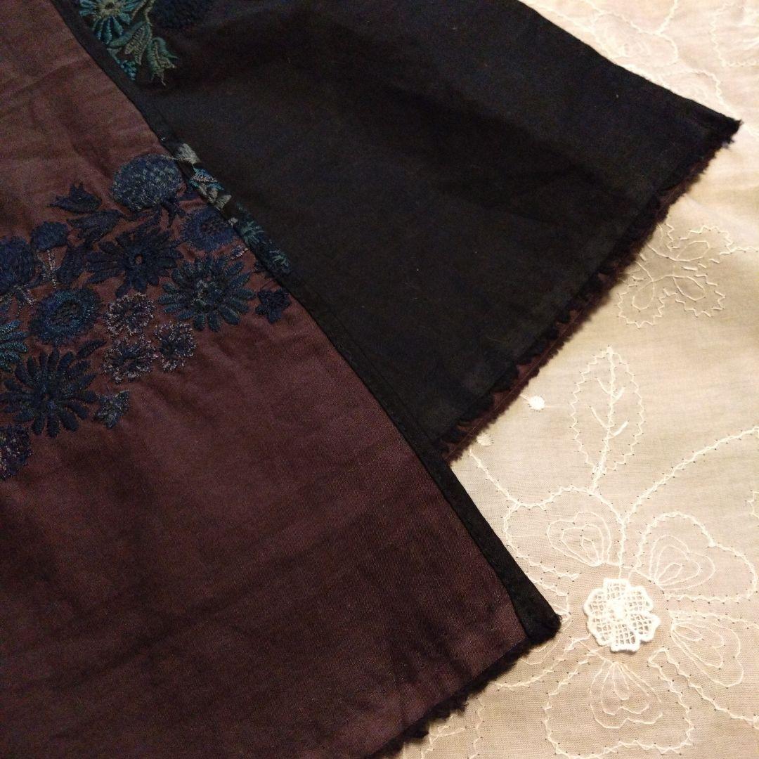 ☆sale☆ pjc ストールなどに 花園小花 シックな秋色