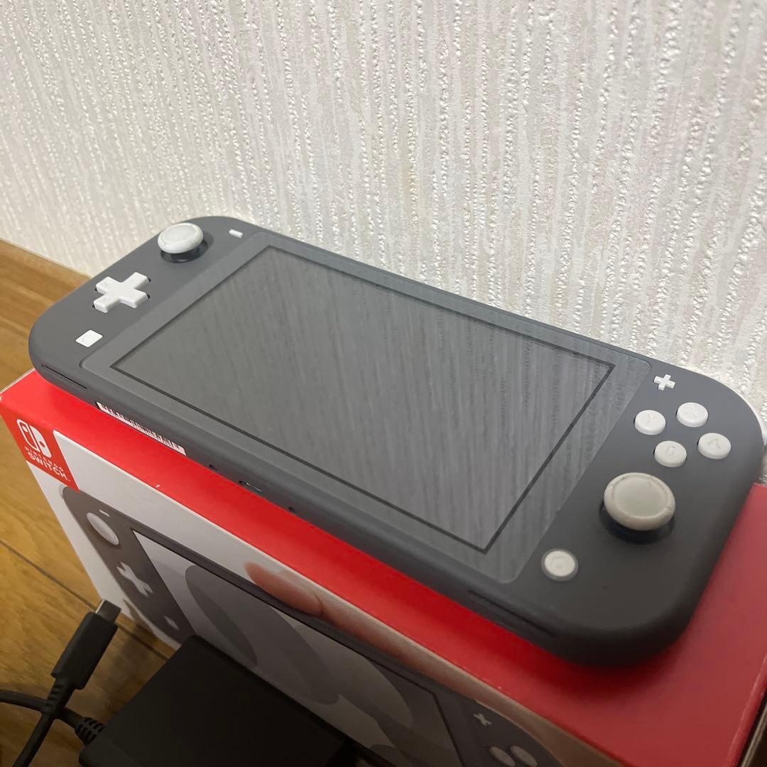 Nintendo Switch Lite グレー 本体 ACアダプター付き