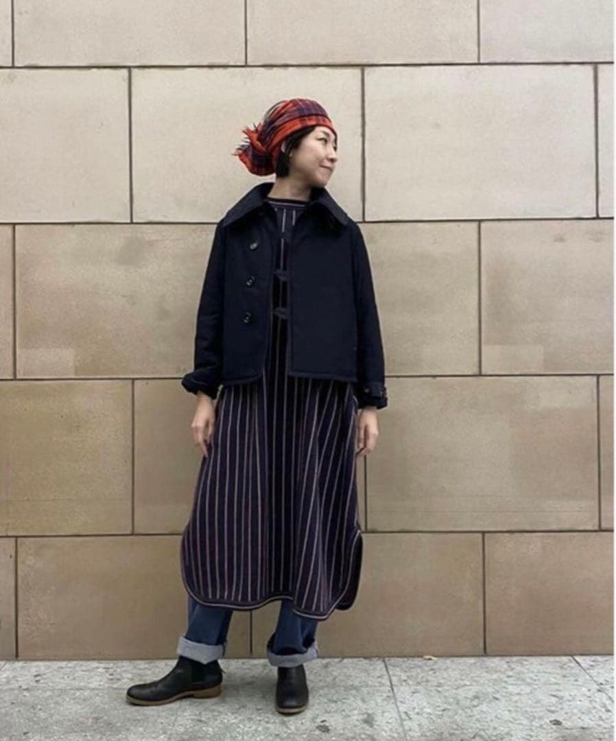 45R 麦サテンのイヌイットブルゾン