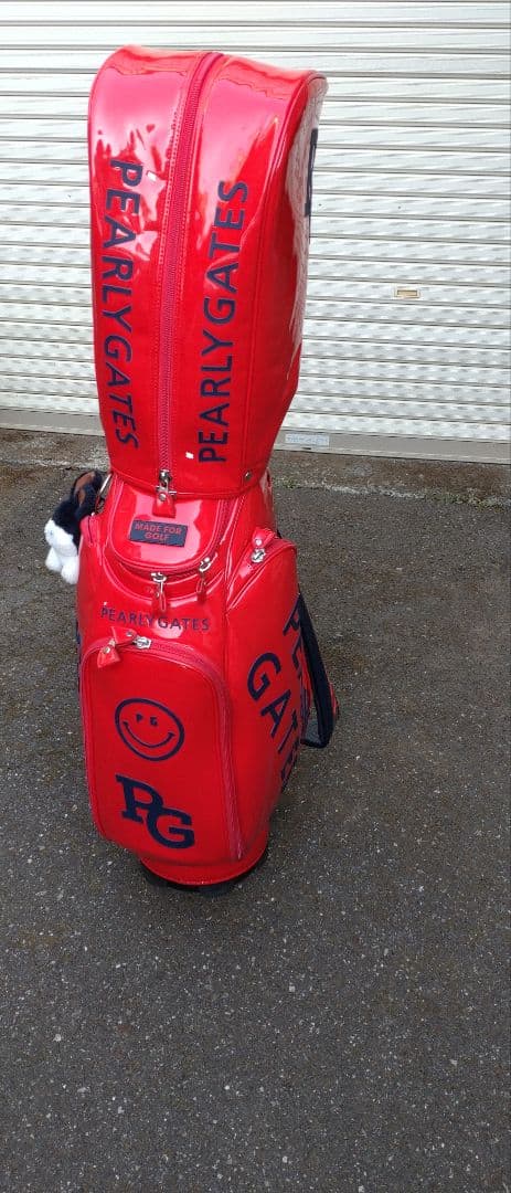 PEARLY GATES ゴルフバッグ 赤