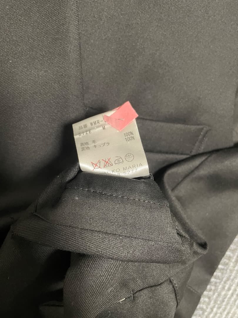 ワコマリア　セットアップ　スーツ　ロロピアーナ　3ピース＋ネクタイ　ドット裏地