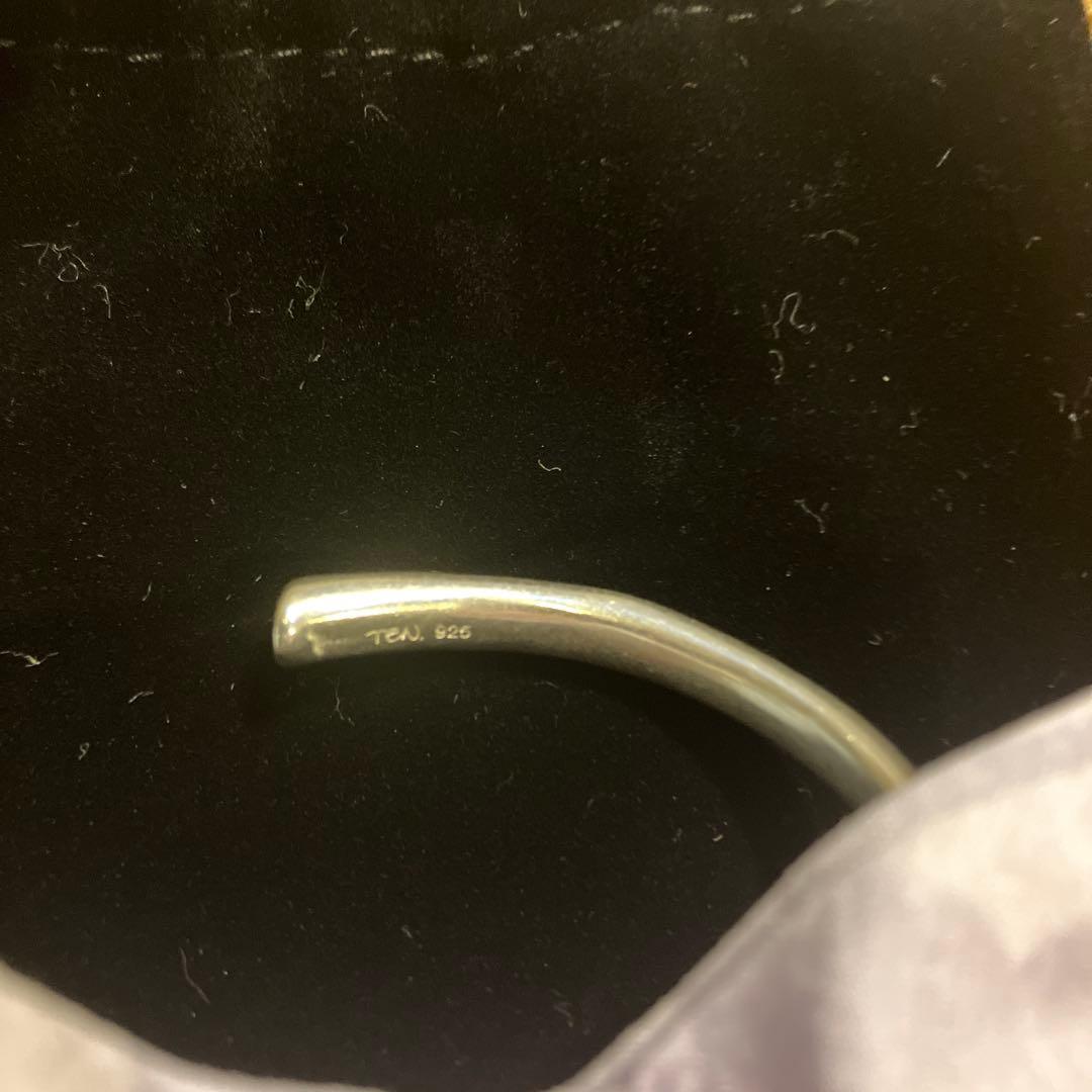 【試着のみ】TEN.イコールバングルSV-s- シルバー925