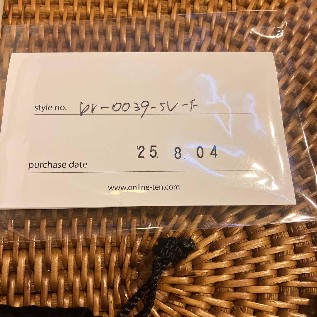 【試着のみ】TEN.イコールバングルSV-s- シルバー925