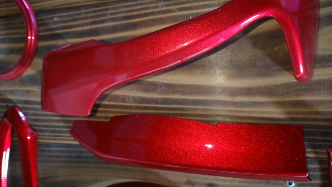 トヨタ86 BRZ zn6zc6キャンディレッド室内パネルカバーフルセット