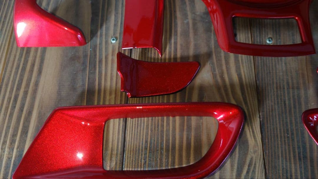 トヨタ86 BRZ zn6zc6キャンディレッド室内パネルカバーフルセット