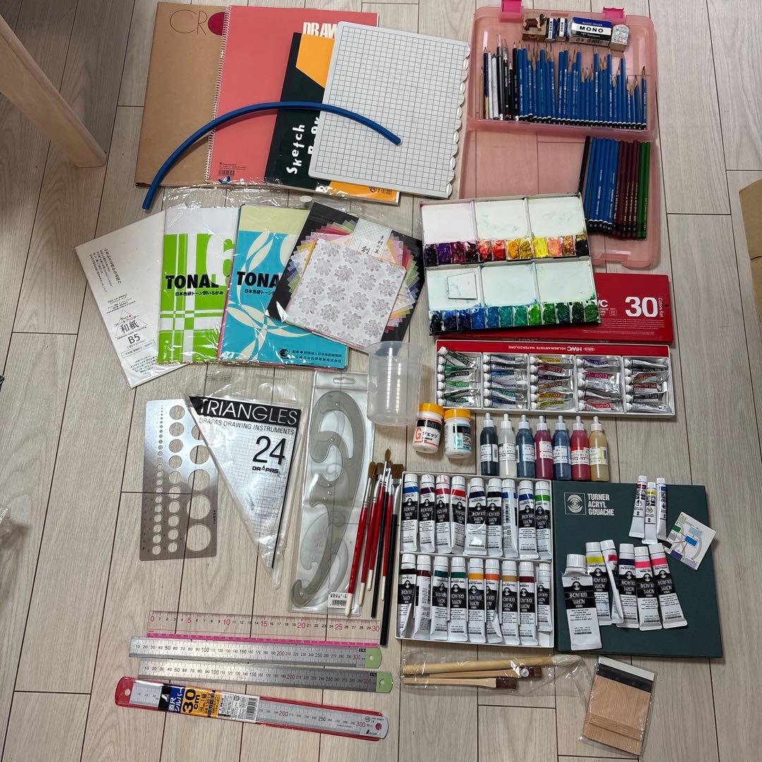 ゆ*う様 画材セット 新品未開封有 ターナー色彩アクリルガッシュ20ml ホルベ