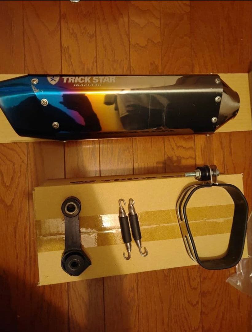 TRICK STAR zx4rr zx4r スリップ　オン　マフラー