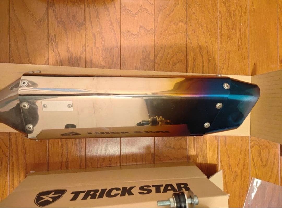 TRICK STAR zx4rr zx4r スリップ　オン　マフラー