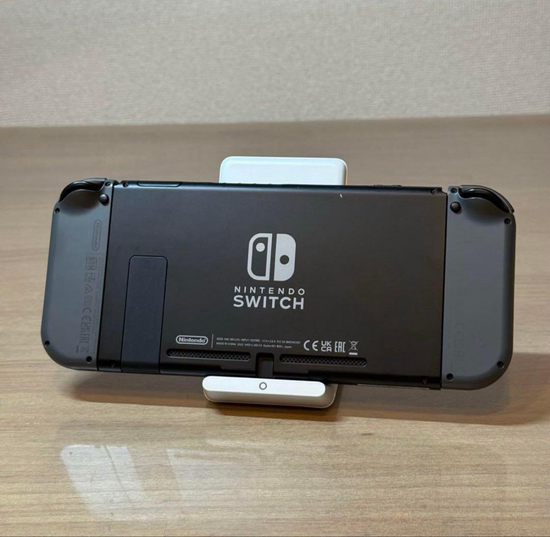 6-268 Switch 本体 新型 グレー 箱付き