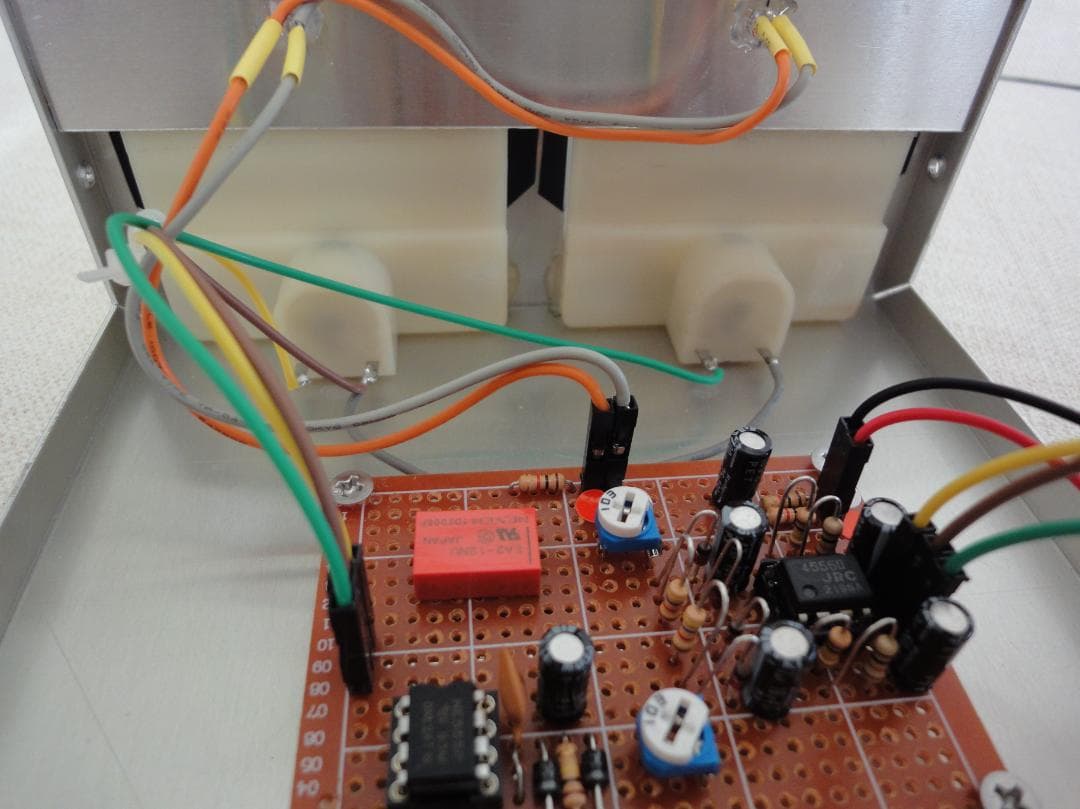 自作ステレオVUメーター187号機（サンスイ未使用新品）