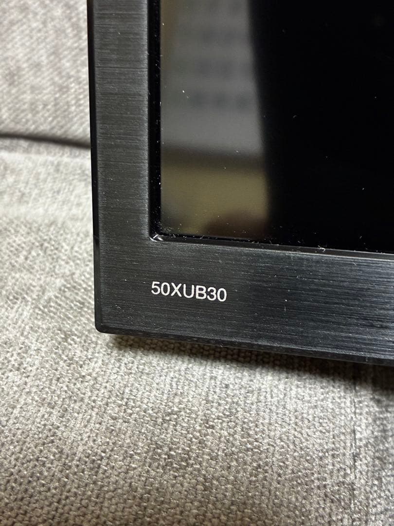 ジャンク　2020年製　アイリスオーヤマ　50インチ　50XUB30 LUCA
