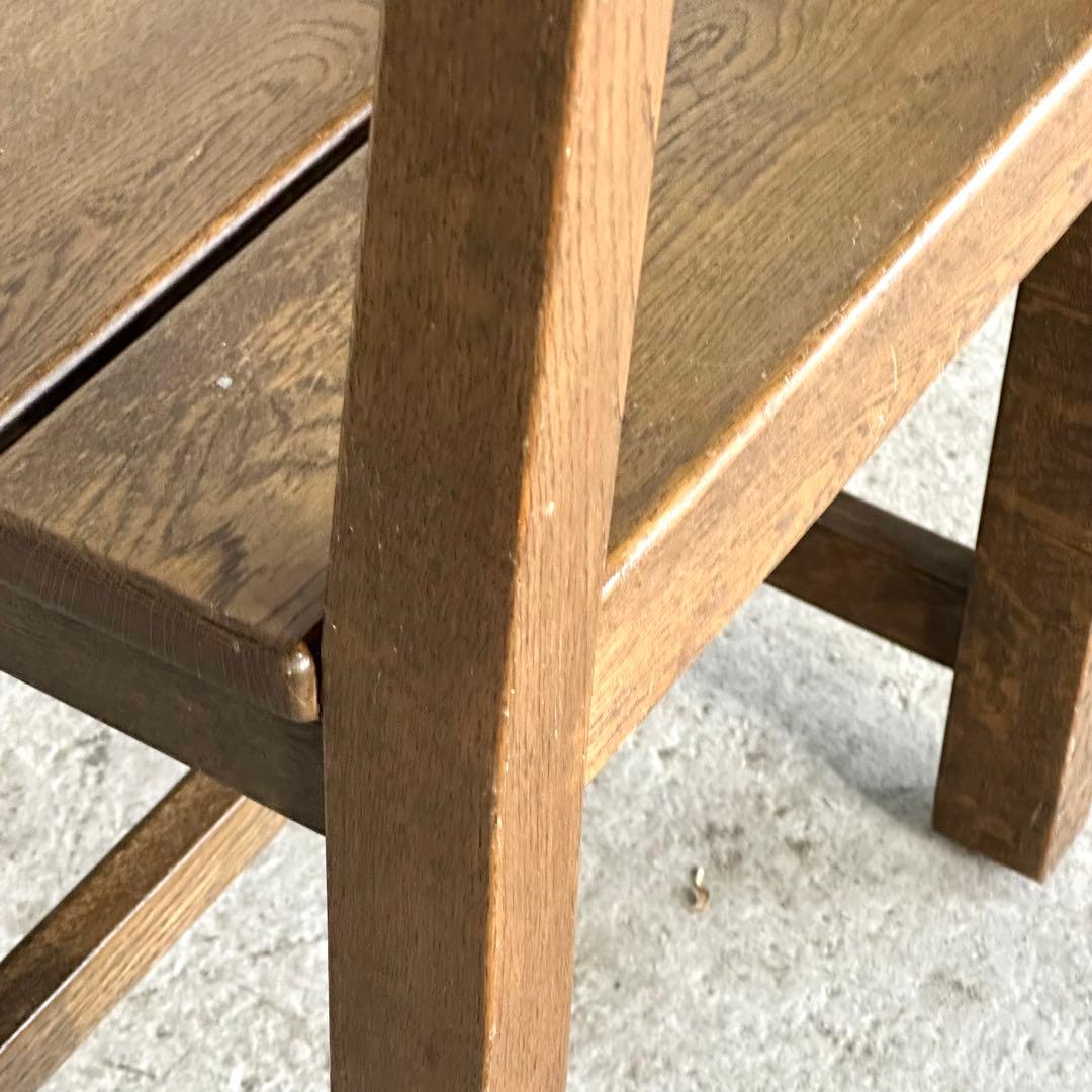 ✦昭和レトロ✦ オーク材 椅子｜ヴィンテージ ダイニングチェア｜無垢木製①