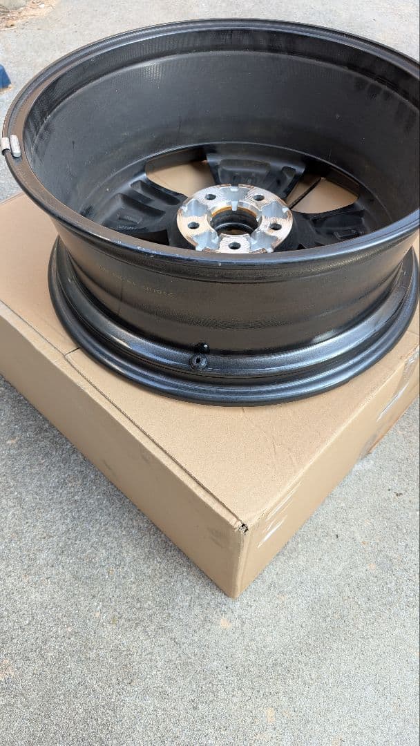 日産X トレイル19インチ 純正ホイール ブラックポリッシュ1本