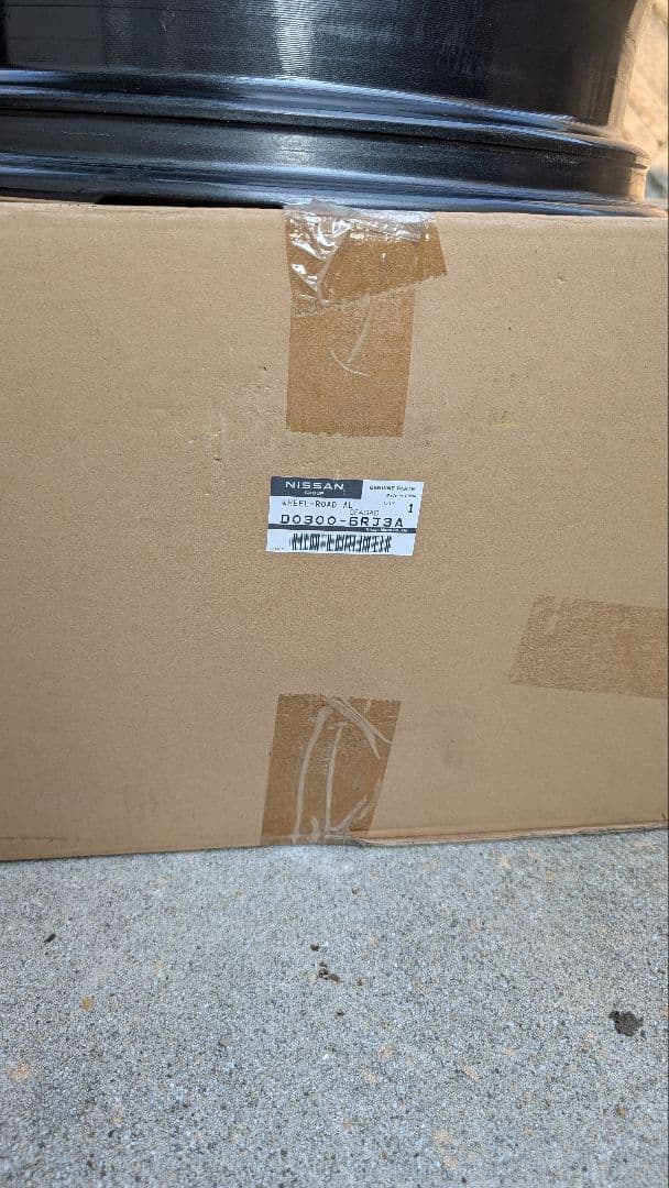 日産X トレイル19インチ 純正ホイール ブラックポリッシュ1本