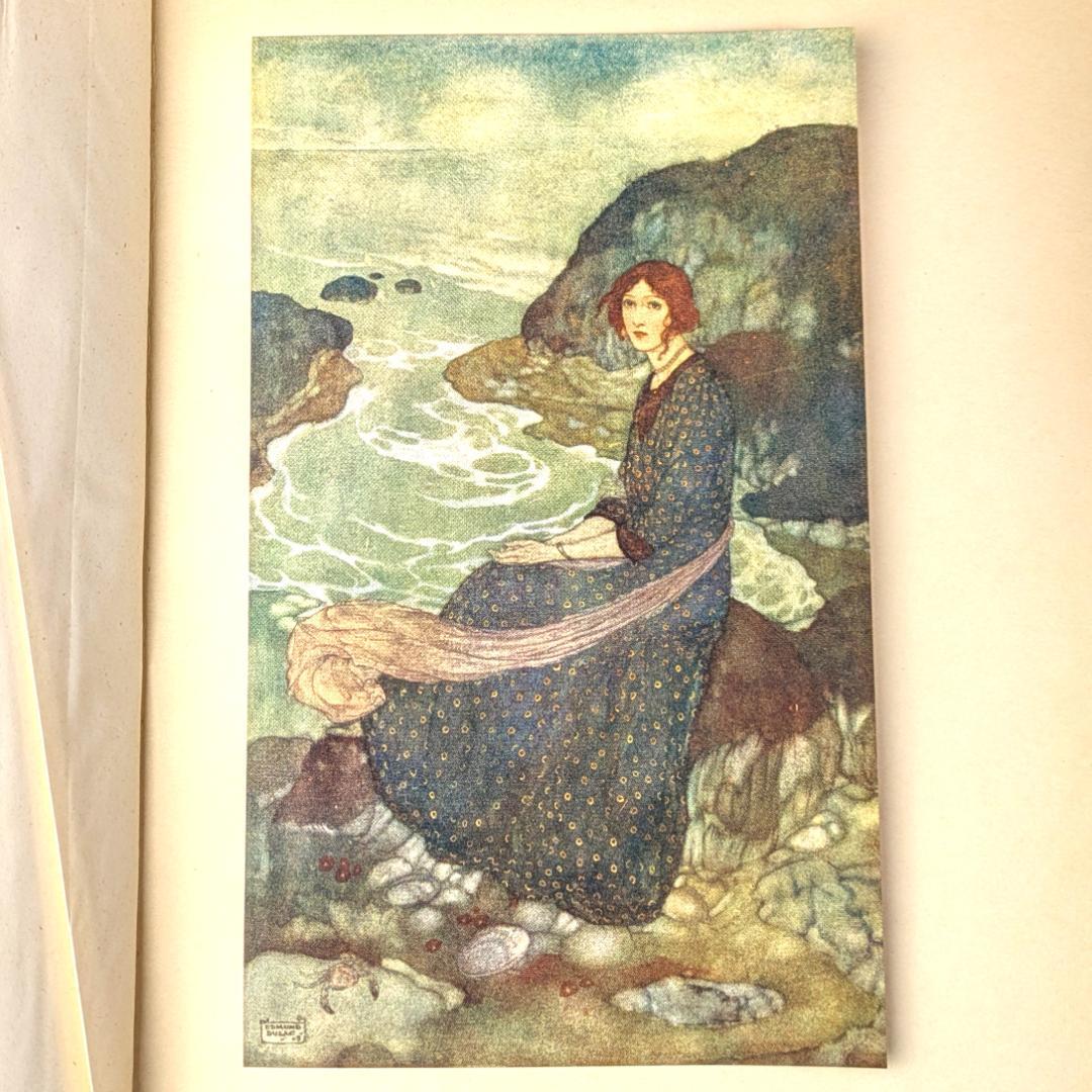 エドマンド・デュラック挿画 シェイクスピア『テンペスト』挿絵本 20世紀初頭刊