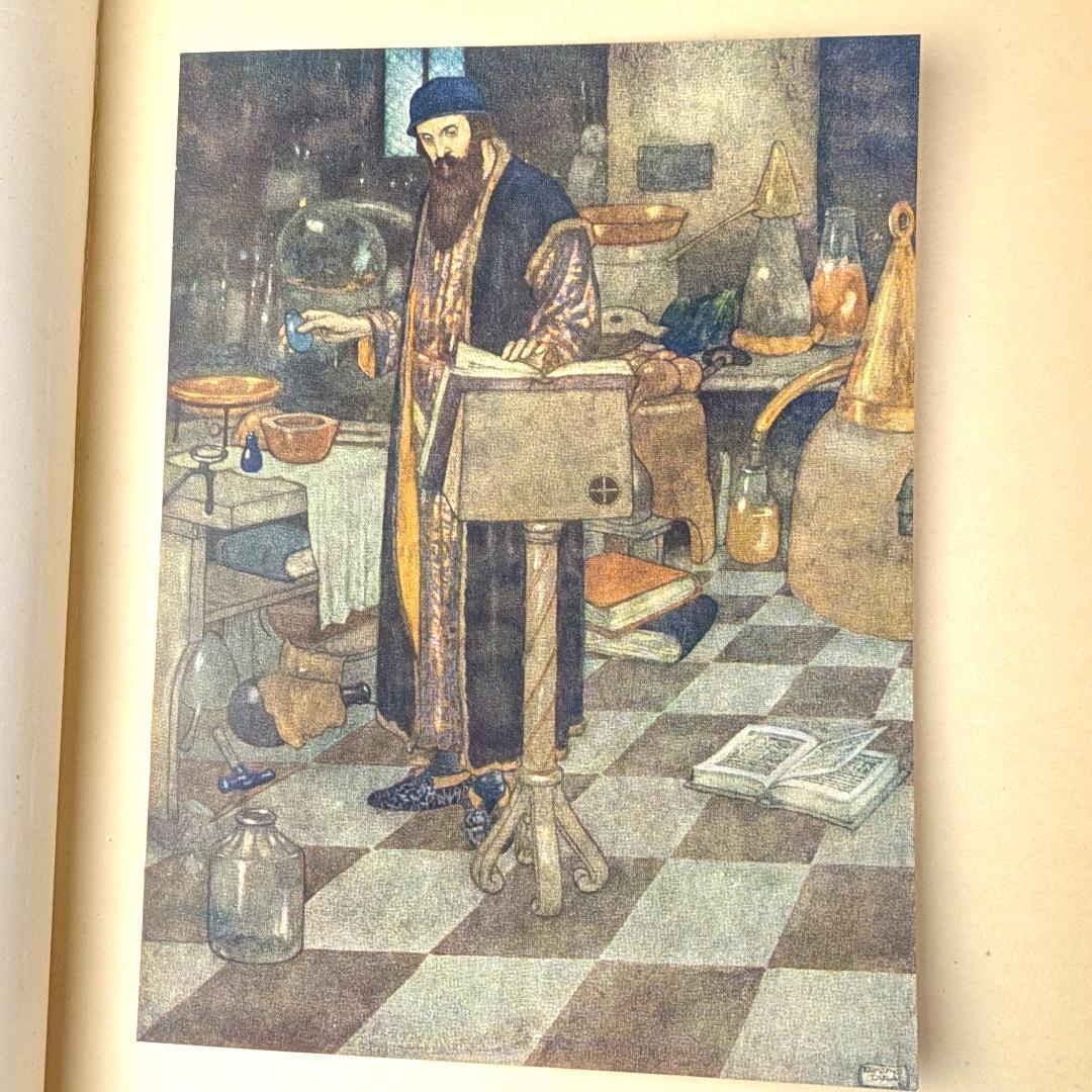 エドマンド・デュラック挿画 シェイクスピア『テンペスト』挿絵本 20世紀初頭刊