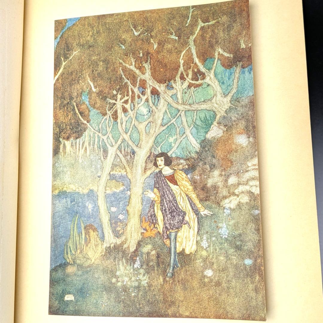 エドマンド・デュラック挿画 シェイクスピア『テンペスト』挿絵本 20世紀初頭刊