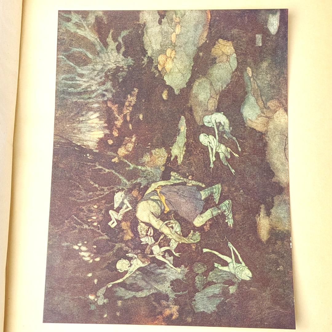 エドマンド・デュラック挿画 シェイクスピア『テンペスト』挿絵本 20世紀初頭刊