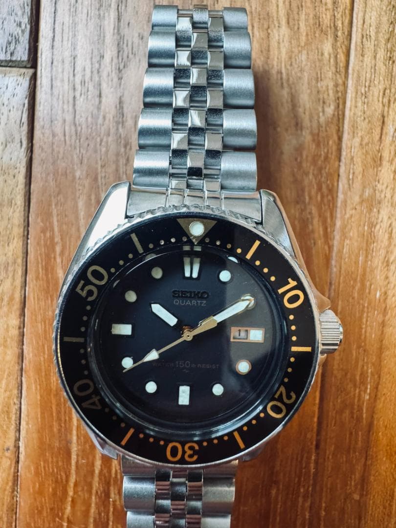 セイコー ダイバーズウォッチ 300m防水