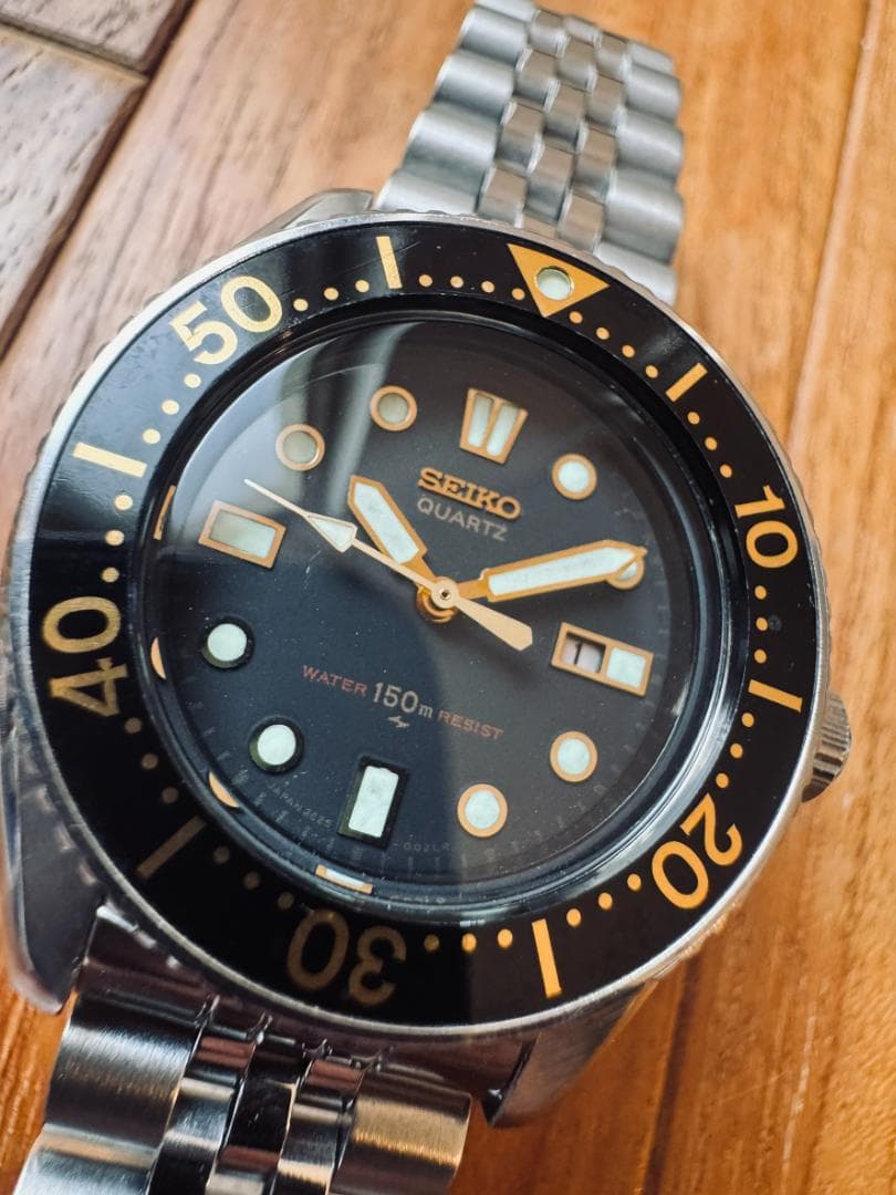 セイコー ダイバーズウォッチ 300m防水