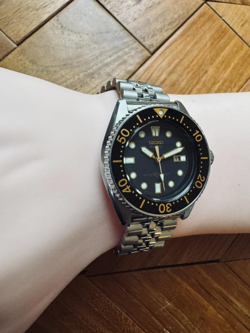 セイコー ダイバーズウォッチ 300m防水