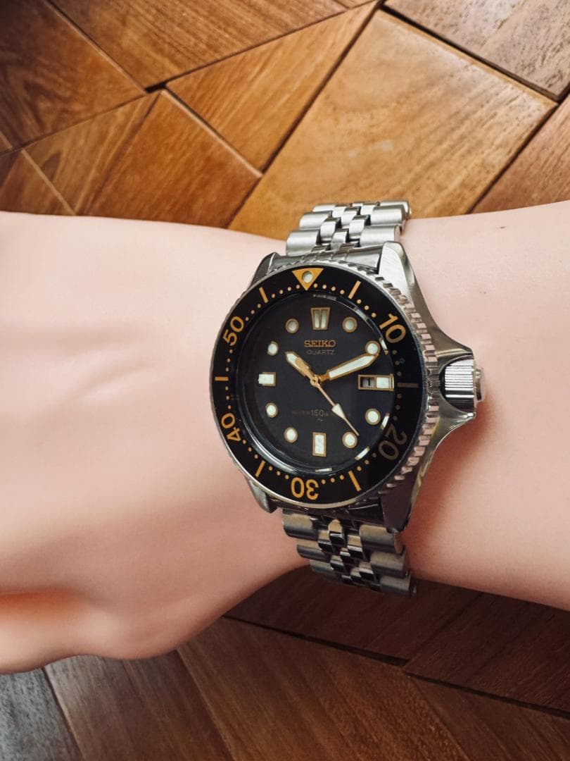 セイコー ダイバーズウォッチ 300m防水